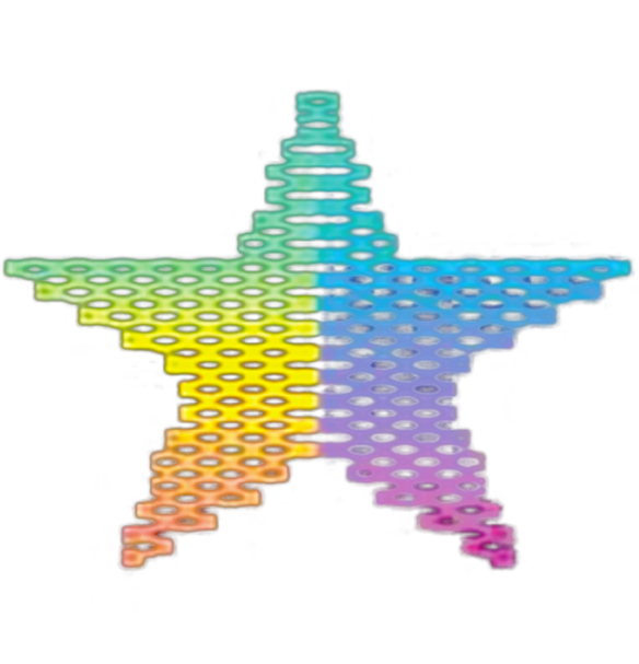 DNA-Star DNA origami star shape
